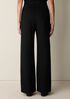 Washable Flex Ponte Pintuck Wide Trouser