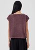 Pigment-Dyed Organic Cotton Square Top