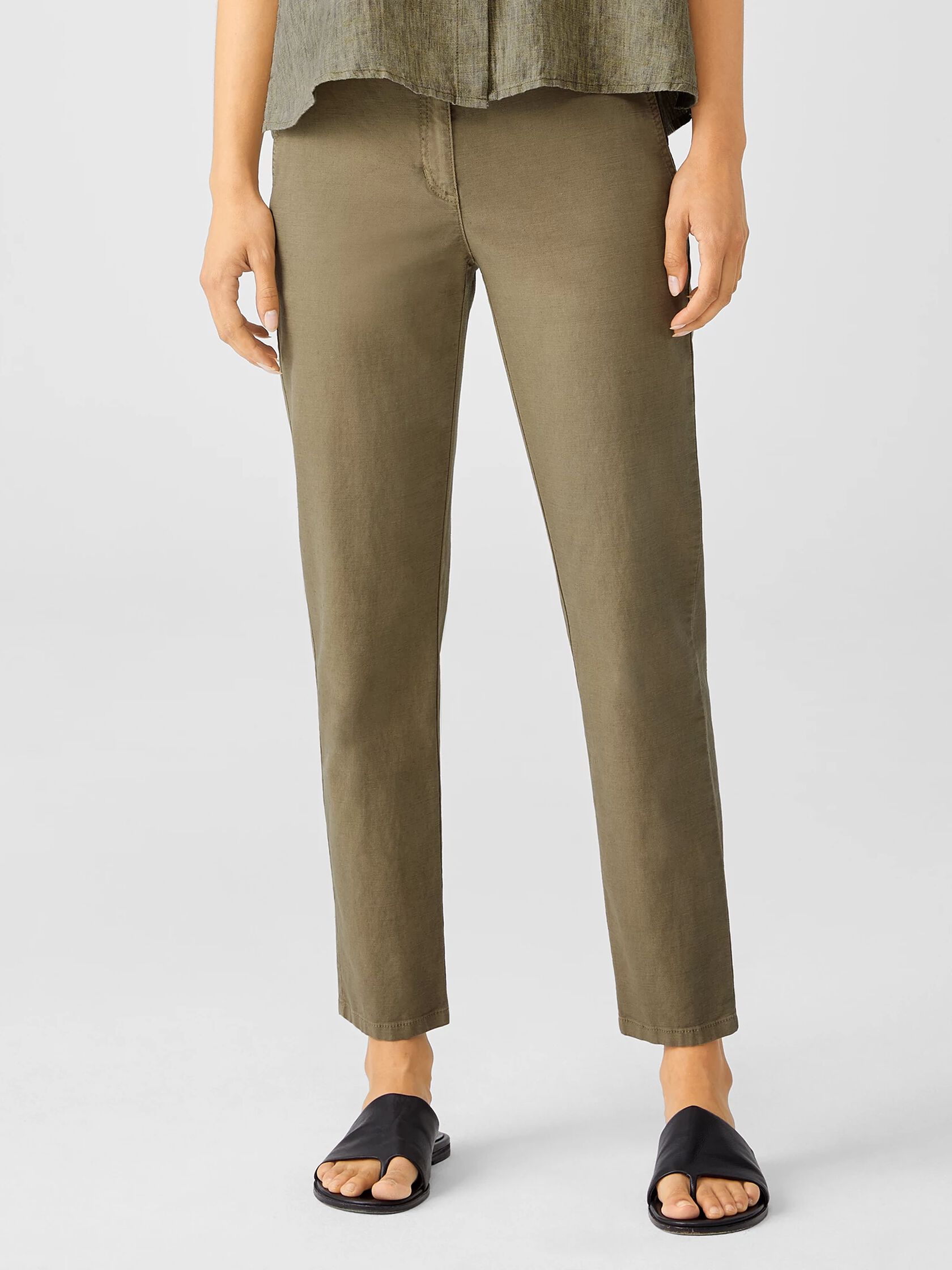 Organic Cotton Hemp Tapered Pant