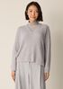 Chenille Blend V-Neck Top