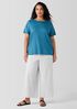 Organic Pima Cotton Jersey Round Neck Tee