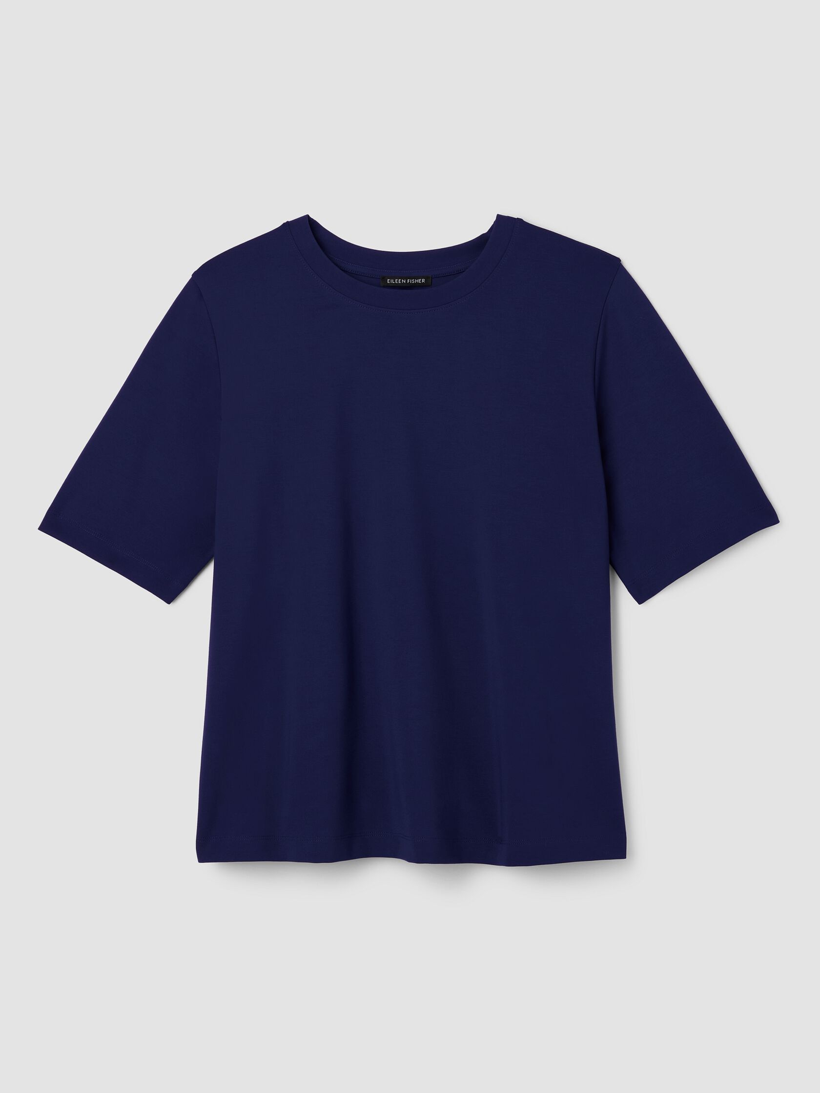 Extra-Fine Ponte Crew Neck Tee