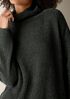 Organic Cotton Chenille Turtleneck Top