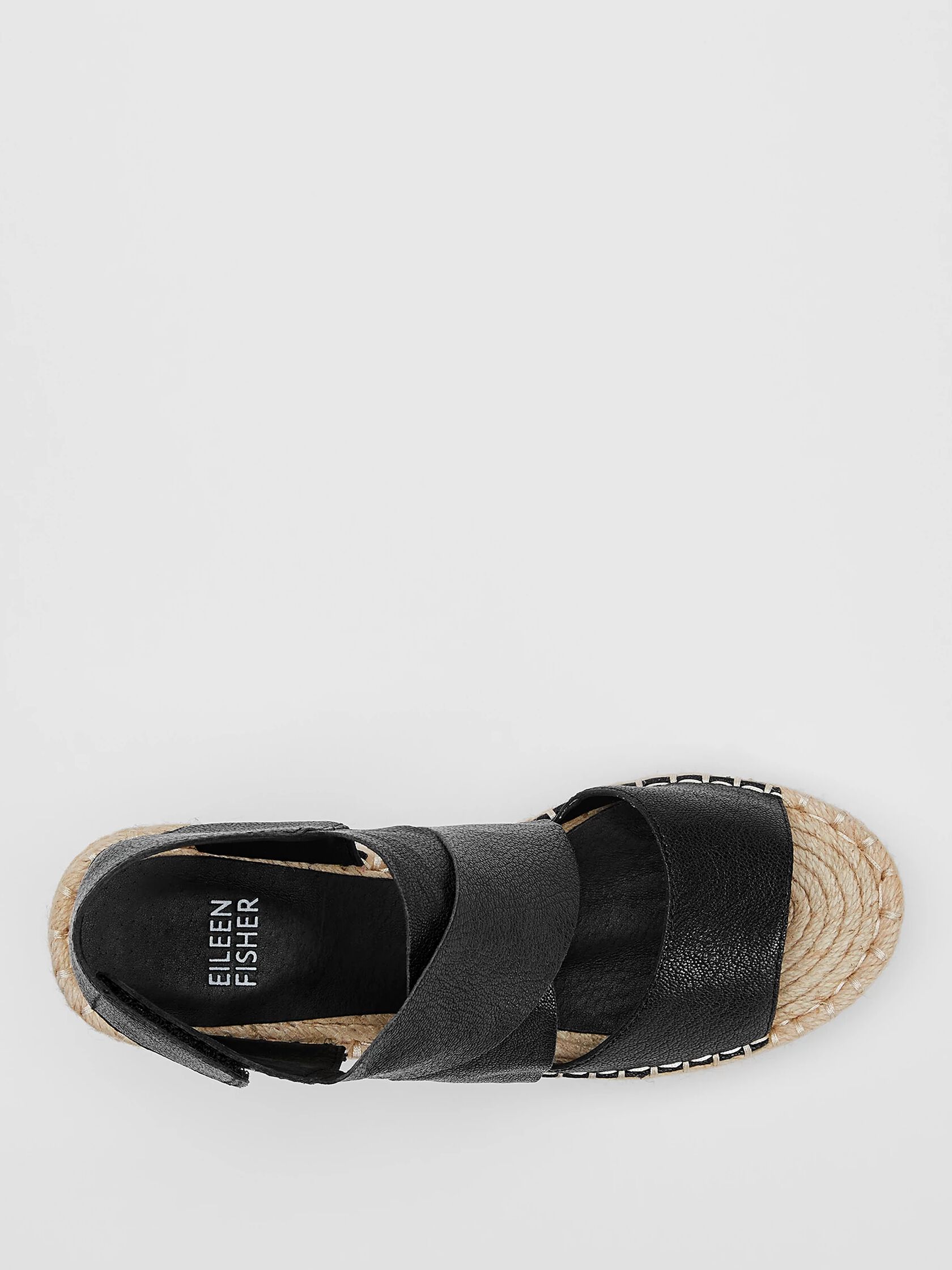 Willow Tumbled Leather Wedge Espadrille