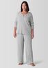 Mélange Organic Cotton Waffle Sleep Pant