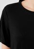 Organic Linen Jersey Crew Neck Tee