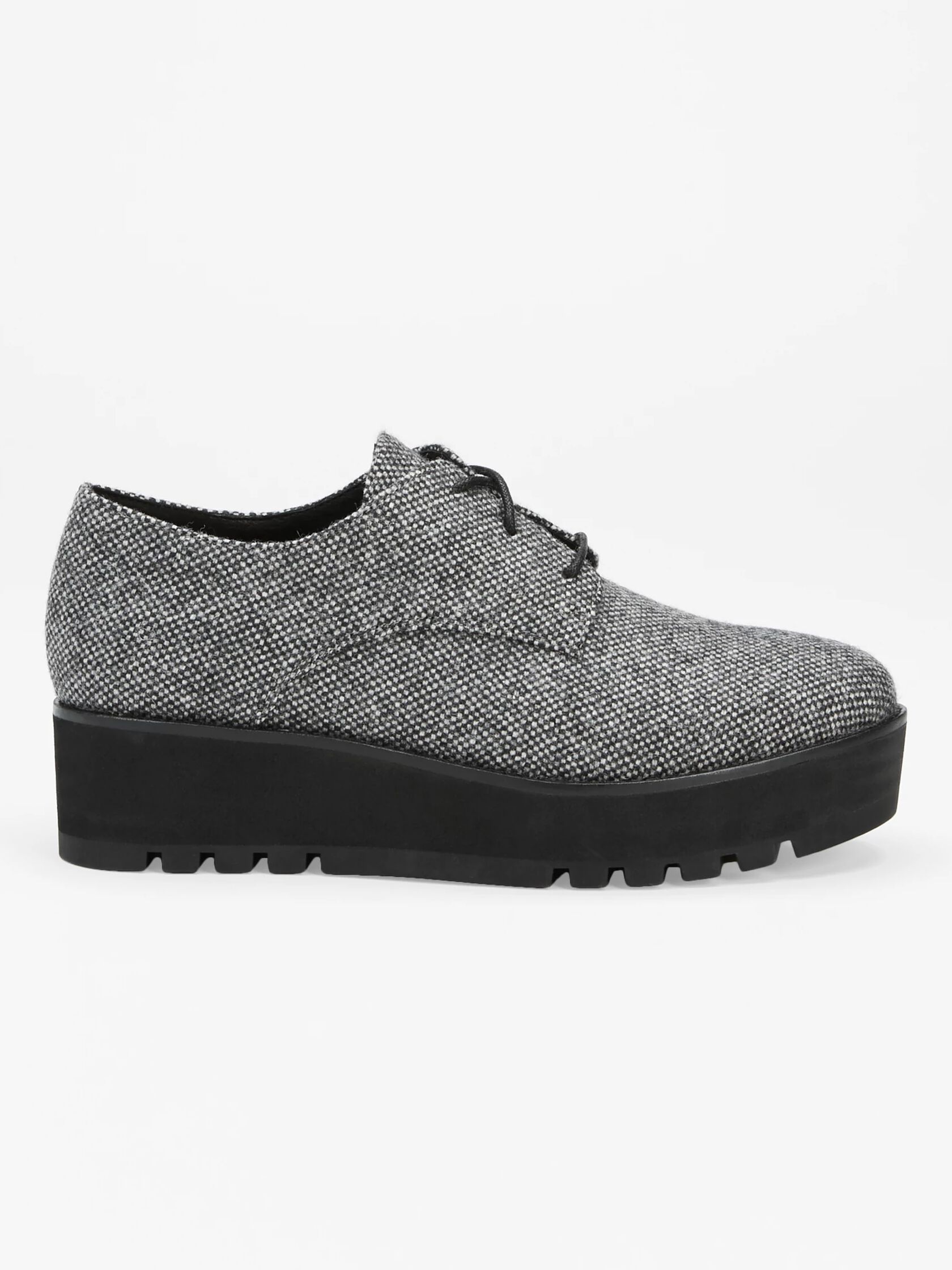 Eddy Tweed Platform Oxford