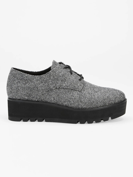 Eddy Tweed Platform Oxford