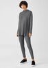Cozy Waffle Knit Mock Neck Top