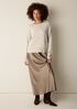 Cashmere Fluff Crew Neck Top