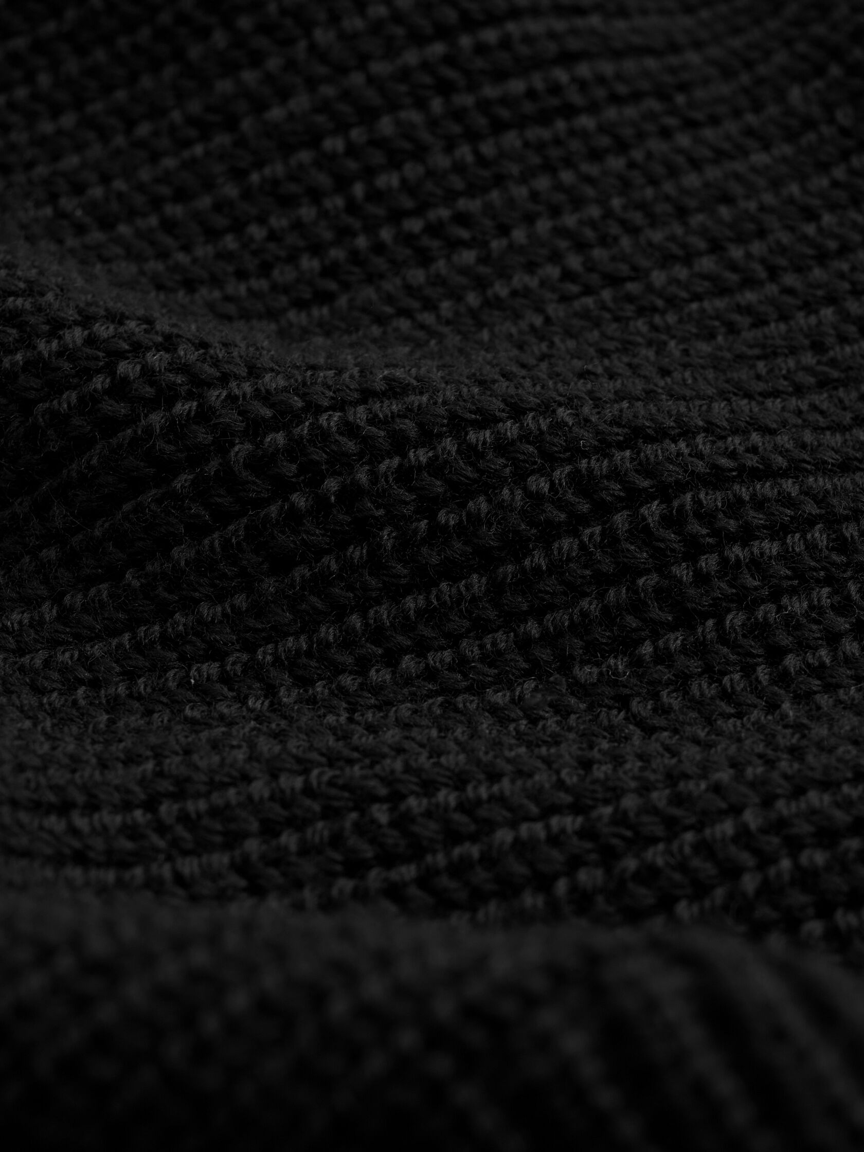 Italian Merino Turtleneck Top in Regenerative Wool