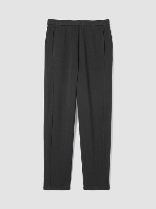Garment-Dyed Terry Slouchy Pant