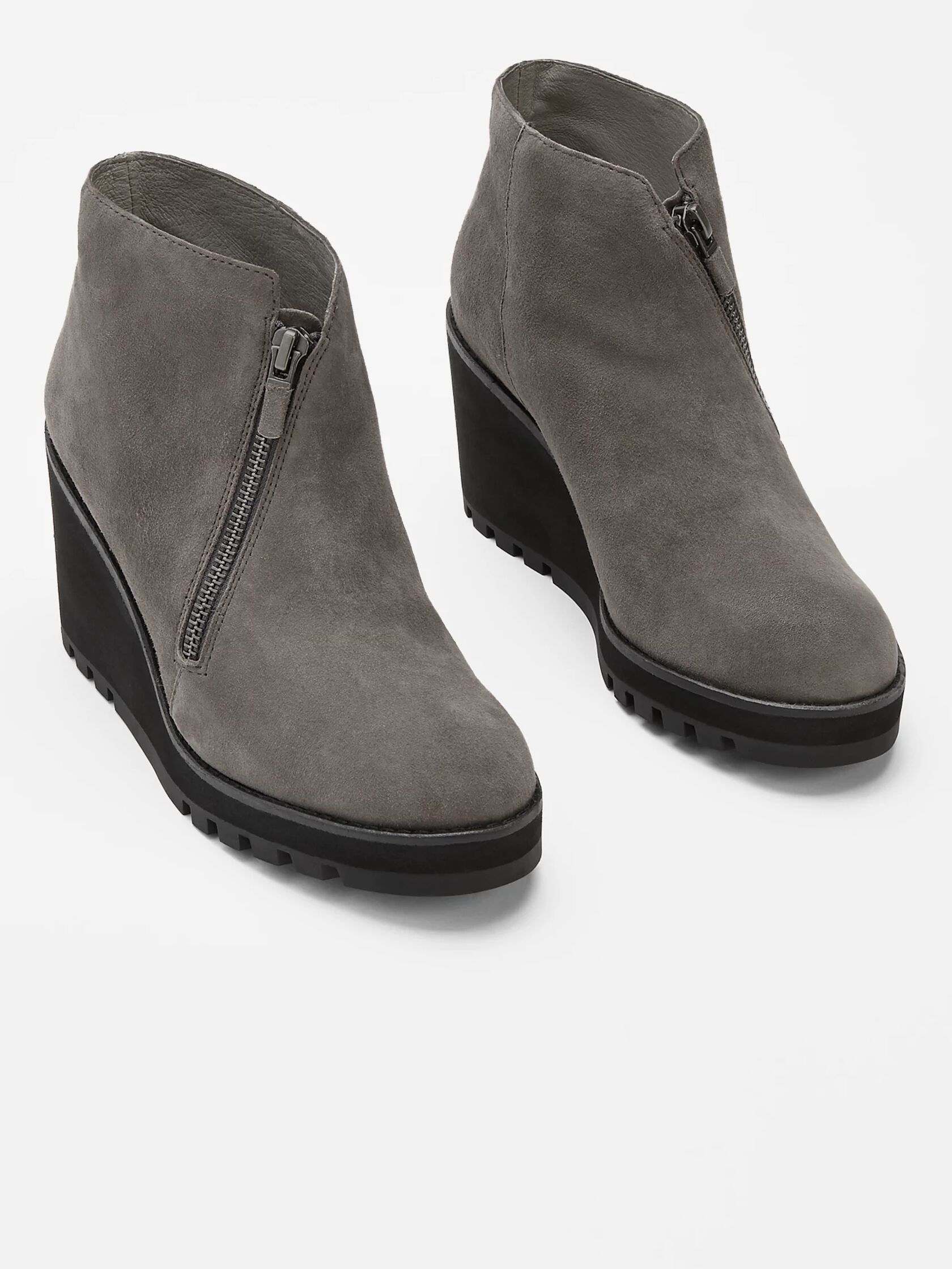 Alto Wedge Bootie in Suede