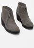 Alto Wedge Bootie in Suede