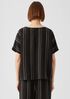 Organic Linen Blend Striped Top