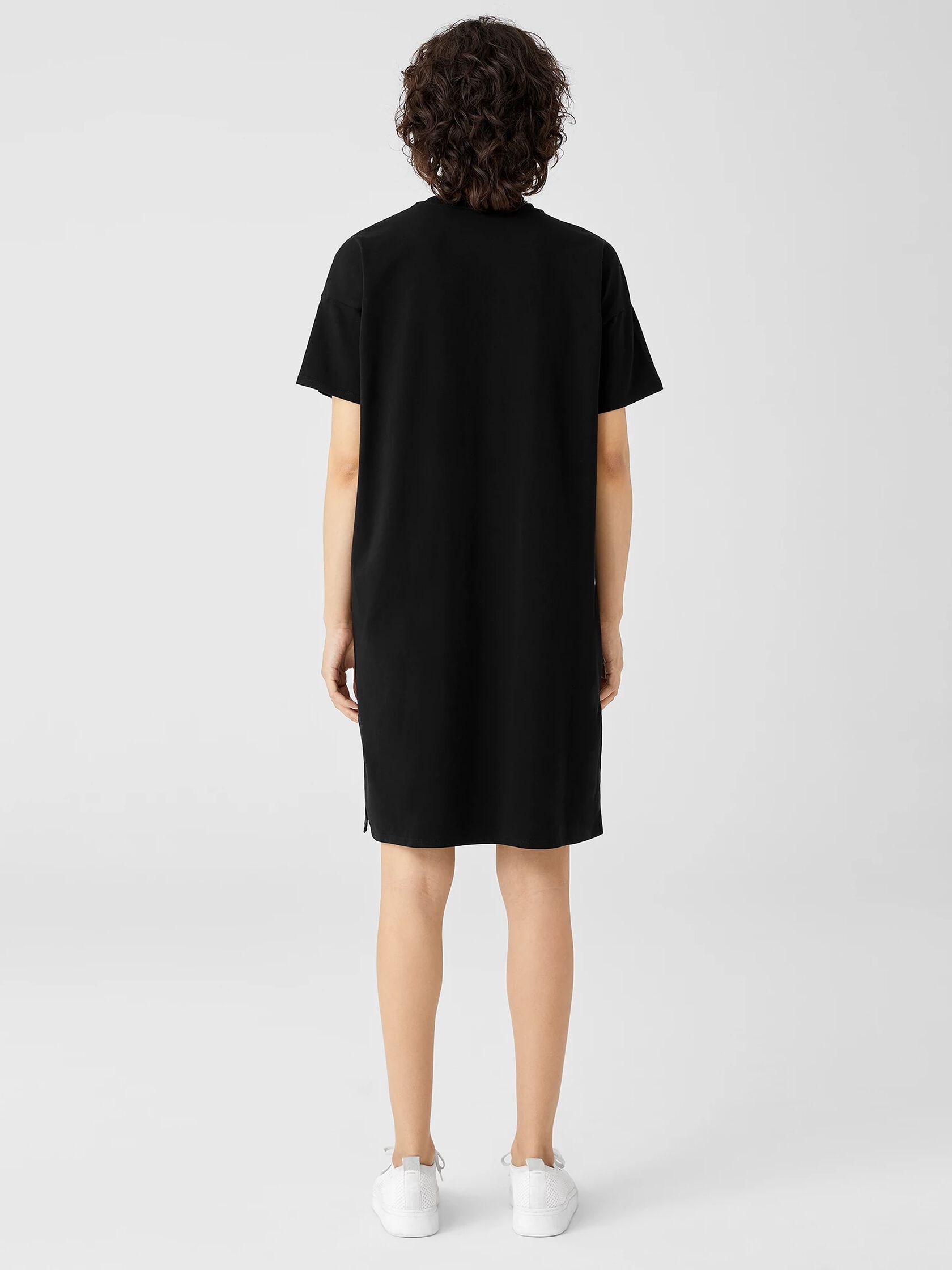 Pima Cotton Stretch Jersey T-Shirt Dress