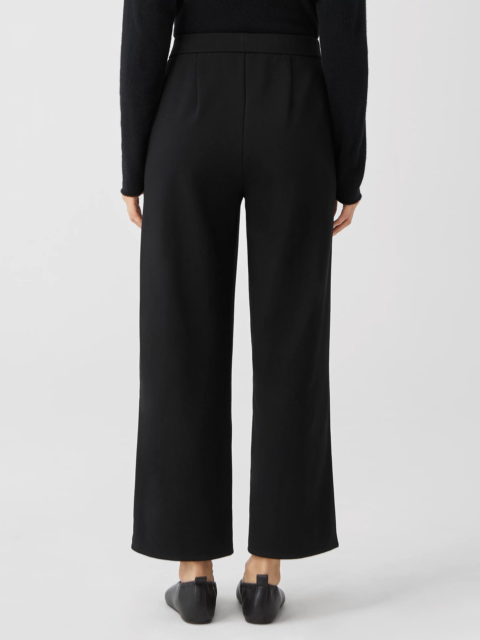 Flex Ponte Wide-Leg Pant