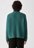 Recycled Cashmere Wool Funnel Neck Top
