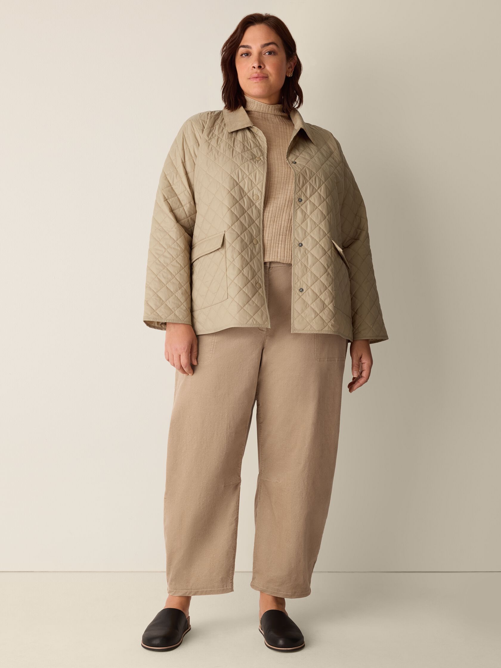 Brushed Organic Cotton Arch Pant