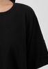 Organic Cotton Slub Crew Neck Tee
