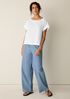 Organic Cotton Voile Box Square Top