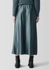Stretch Silk Charmeuse Bias Skirt
