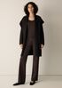 Recycled Wool Cashmere Shawl Cardigan