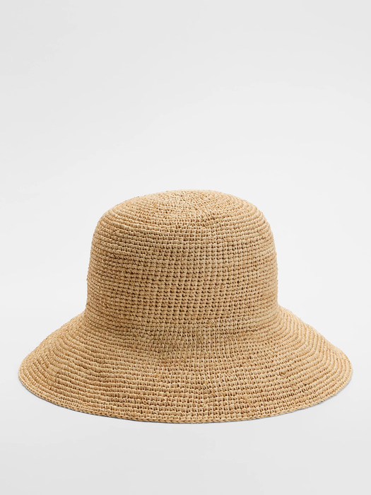 Mar Y Sol for EILEEN FISHER Raffia Bucket Hat