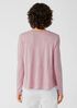 Organic Linen Jersey Crew Neck Top