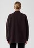 Boucle Wool Knit Turtleneck Top