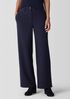 Washable Flex Ponte Wide Trouser Pant