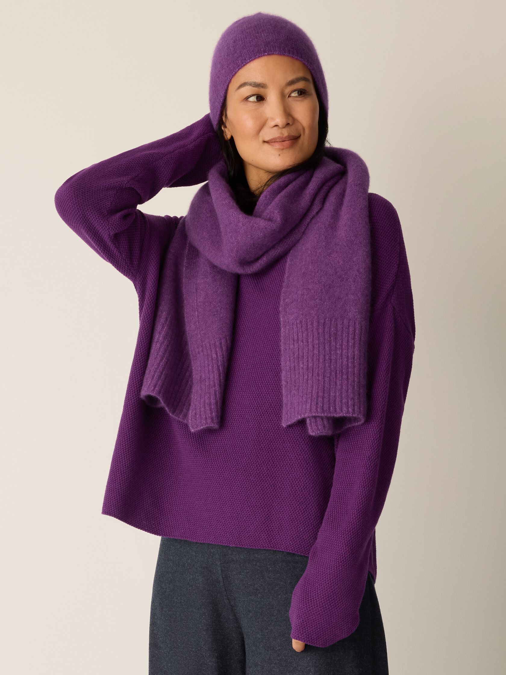 Cashmere Silk Boucle Bliss Scarf