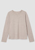 Mélange Fine Organic Cotton Jersey Round Neck Tee