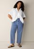 Cotton Stretch Denim Straight Jean