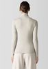 Sheer Knit Turtleneck Top