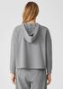 Heathered Organic Cotton Hooded Top