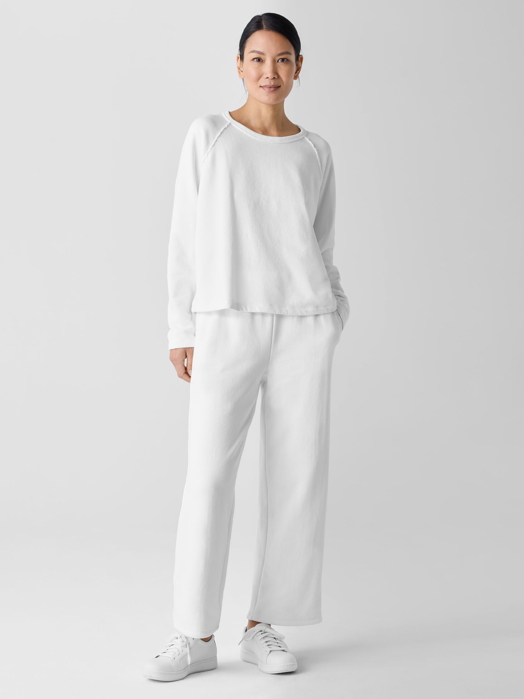 Organic Cotton French Terry Box-Top