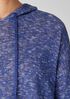 Organic Cotton Linen Slub Hooded Top