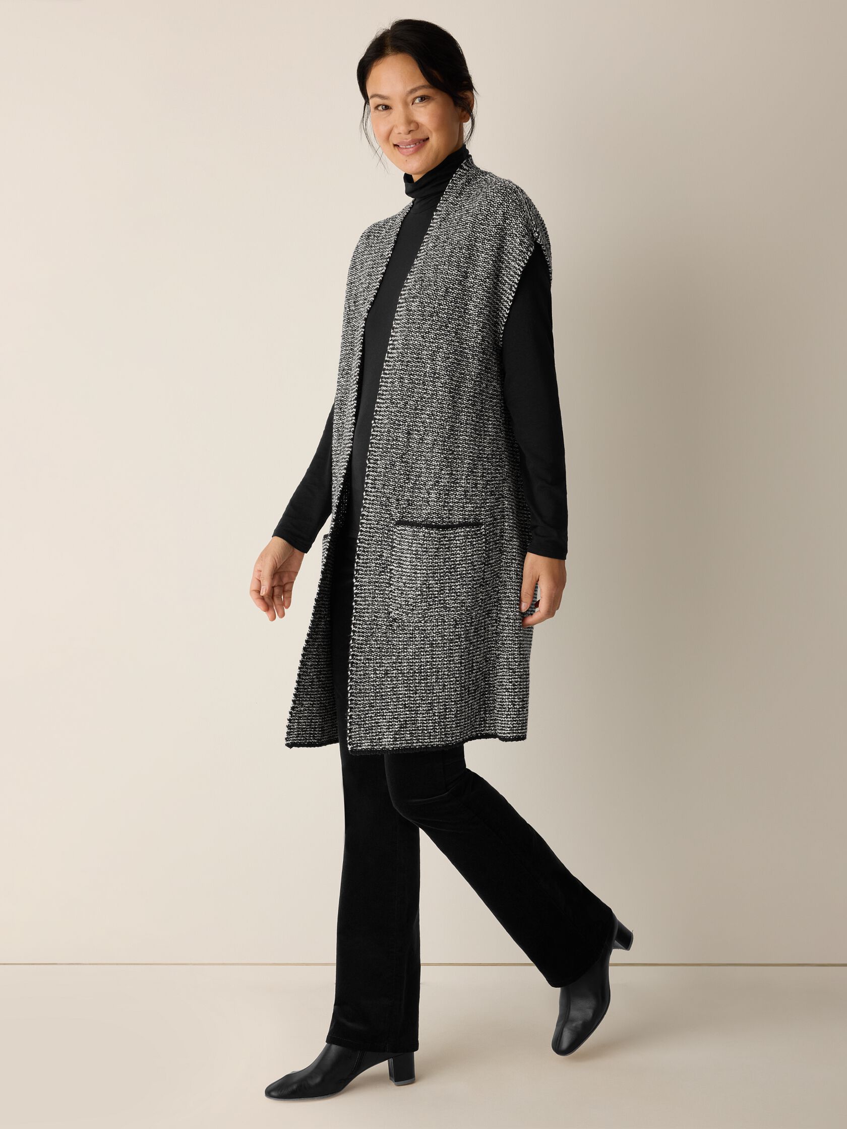 Peruvian Cotton Cloud Vest