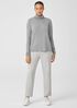 Ribbed Pima Cotton Blend Top