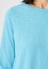 Organic Cotton Slub Crew Neck Top