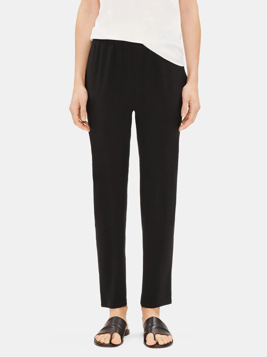 eileen fisher silk crepe cigarette pants System Silk Georgette Crepe Slouchy Ankle Pant eileen fisher silk crepe cigarette pants System Silk Georgette Crepe Slouchy Ankle Pant