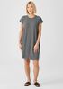 Viscose Jersey Cap-Sleeve Dress