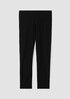 Washable Stretch Crepe High-Waisted Pant