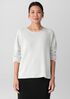 Merino Crew Neck Top in Regenerative Wool