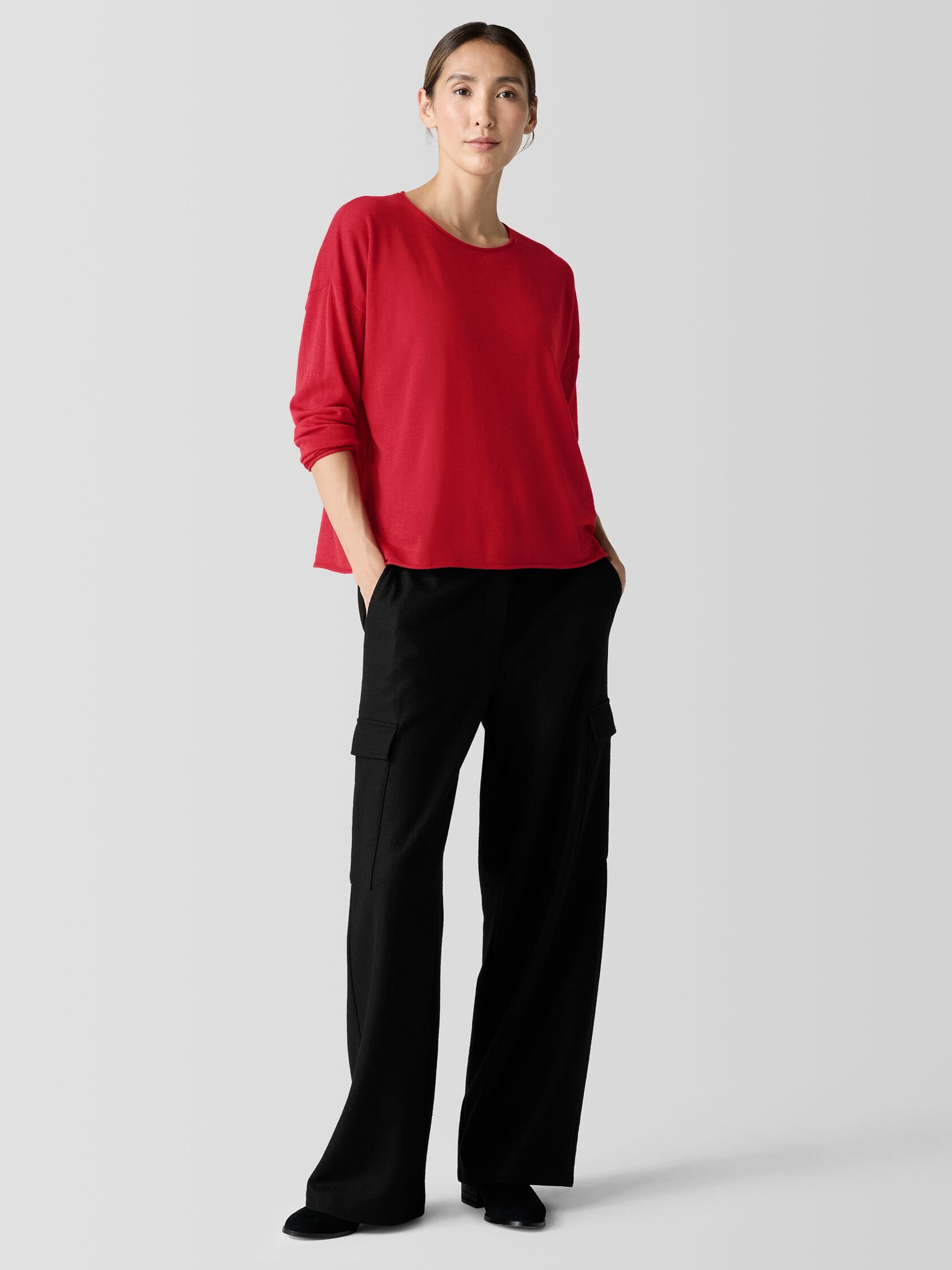 Fine Merino Box-Top in Regenerative Wool