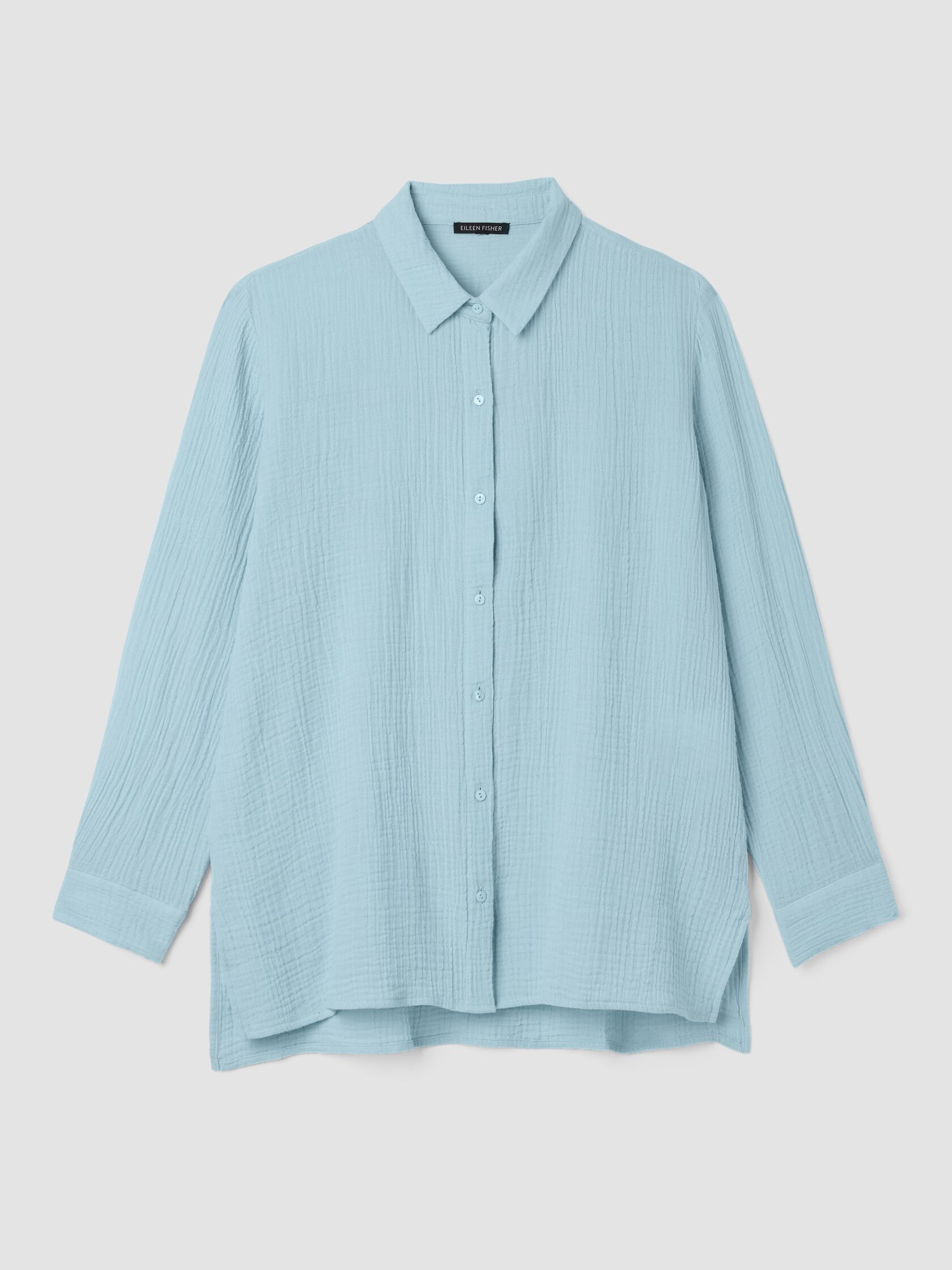 Organic Cotton Lofty Gauze Classic Collar Shirt