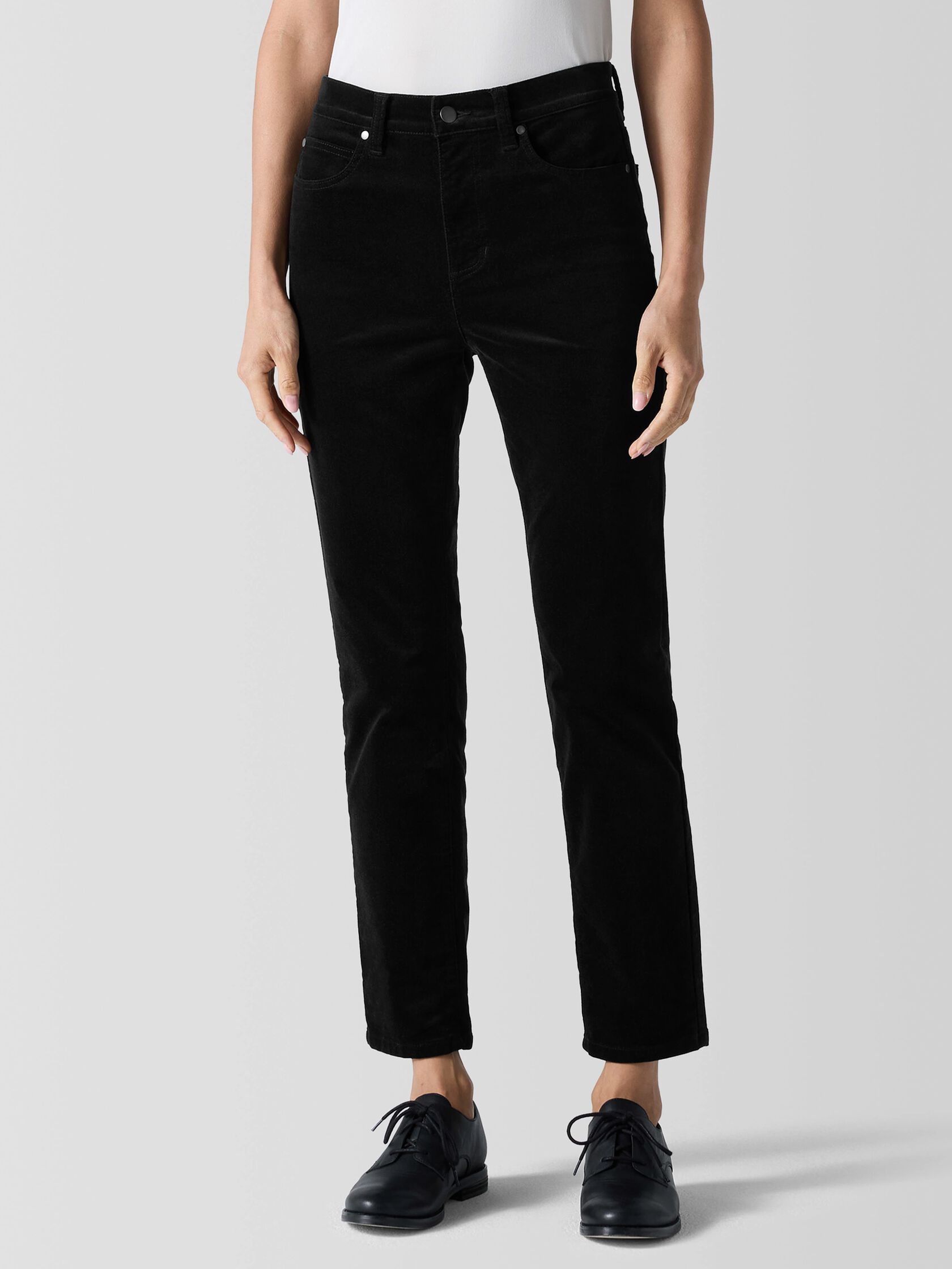 Organic Cotton Stretch Velveteen Pant