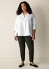 Washable Stretch Crepe Slim Pant