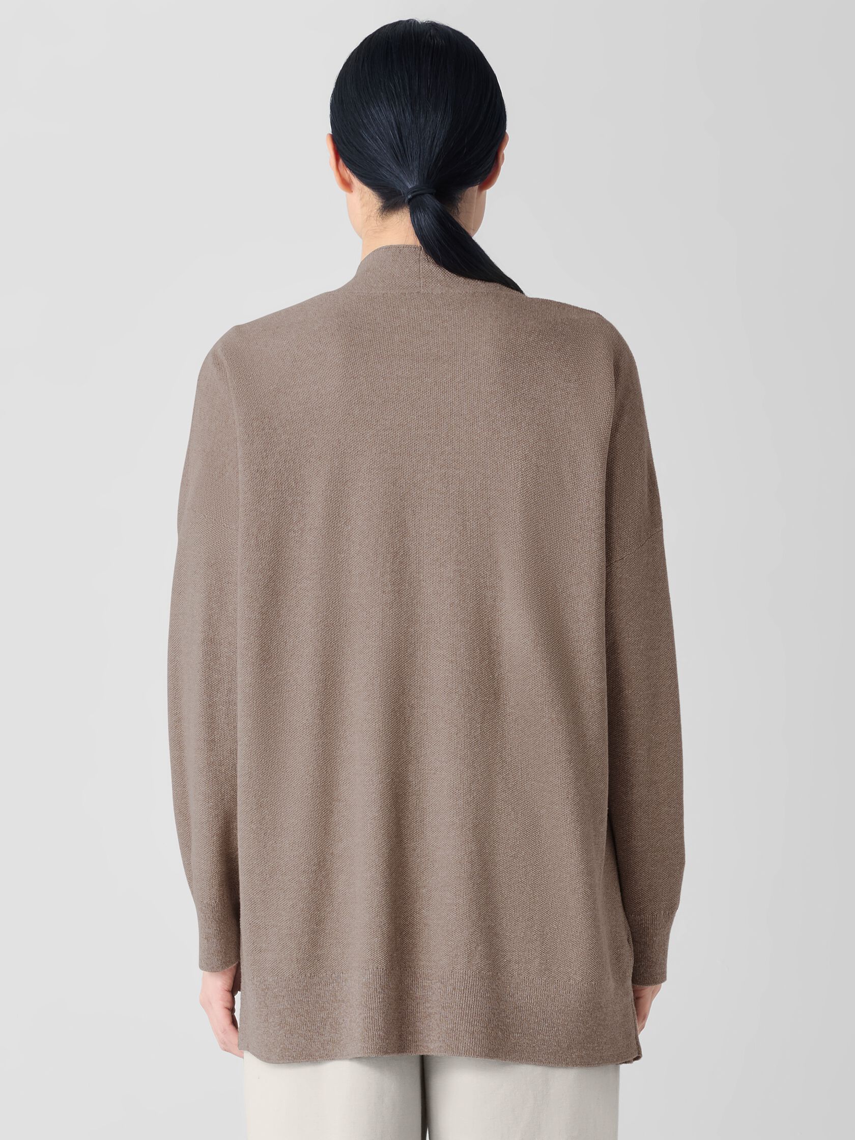 Organic Linen Cotton Long Cardigan